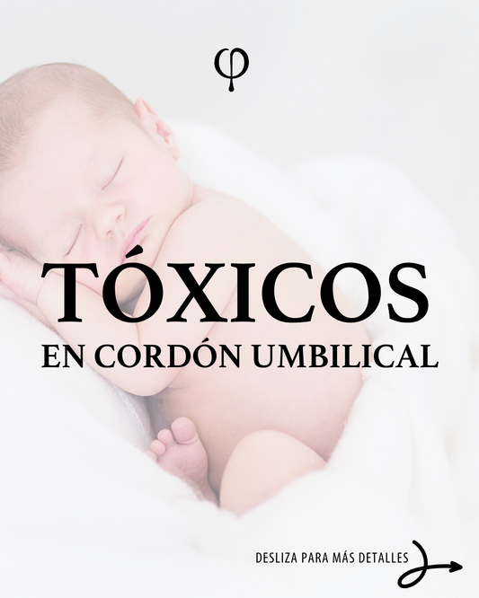 TÓXICOS Y QUÍMICOS en cordón umbilical de bebés 💔