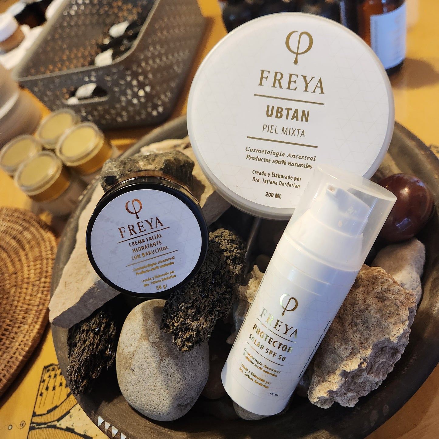 Pack Piel Freya - Crema