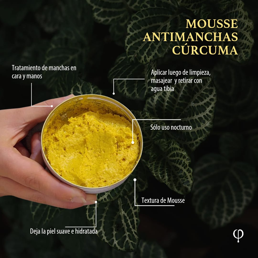 Mousse Antimanchas cúrcuma